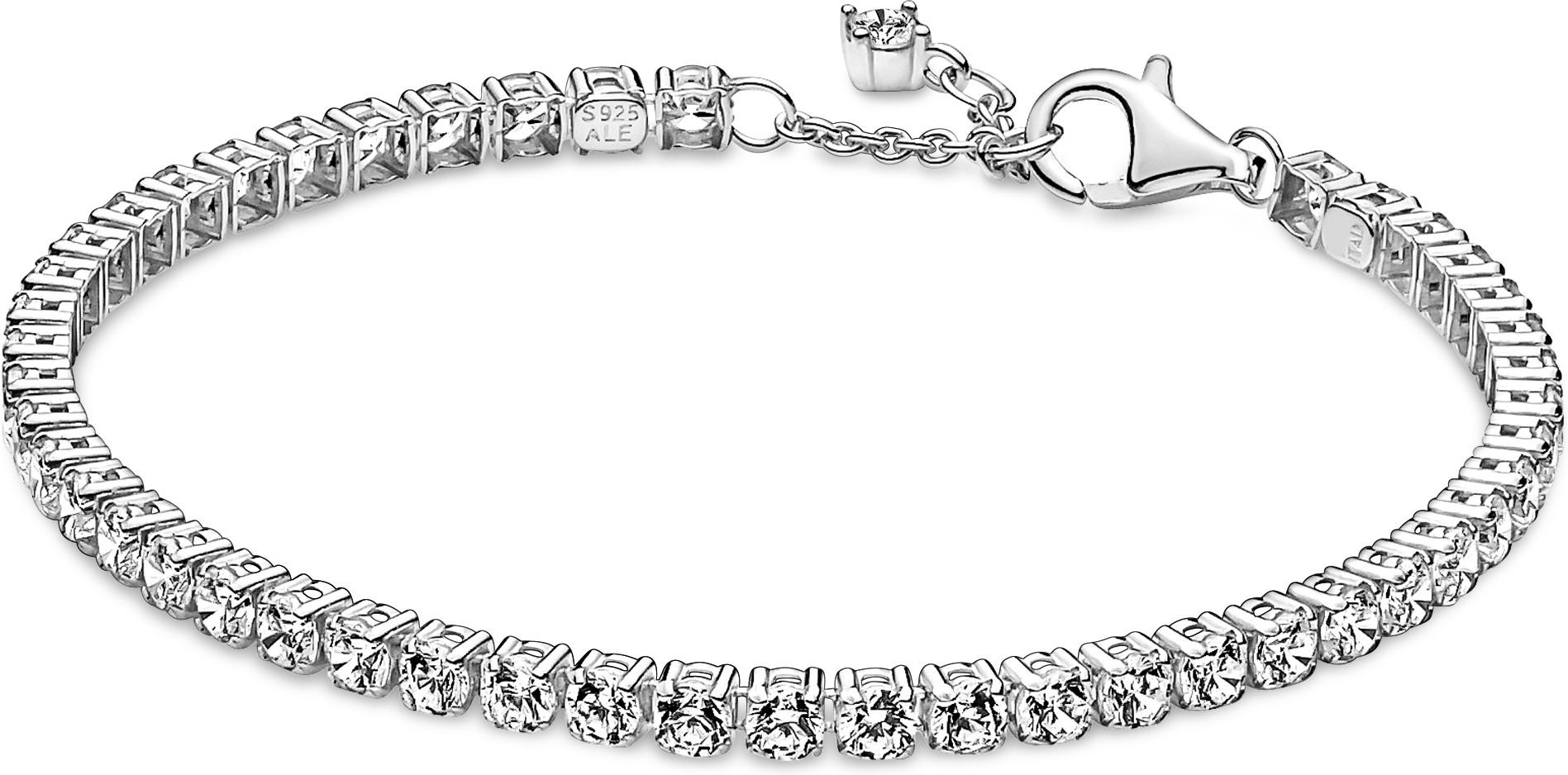 Pandora Funkelndes Tennisarmband 591469C01 Pulsera para mujeres