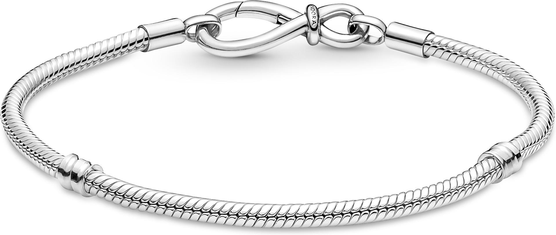 Pandora Pandora Moments Unendlichkeitsknoten Schlangen-Gliederarmband 590792C00 Damenarmband