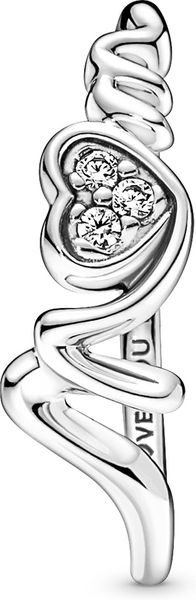Pandora Mum Pavé Herz Ring 191149C01 Bague pour femmes Pandora Mum Pavé Herz Ring 191149C01 Bague pour femmes