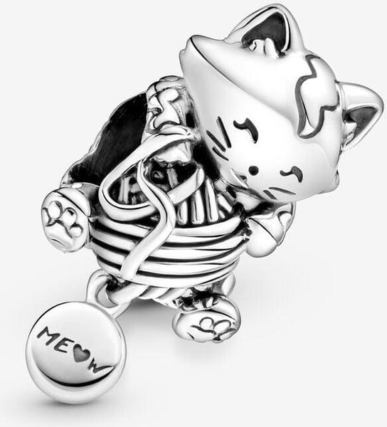 Pandora Kätzchen & Garnknäuel Charm 799535C00 Pendente Pandora Kätzchen & Garnknäuel Charm 799535C00 Pendente