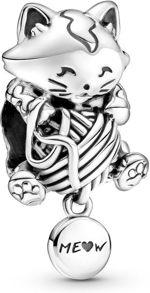 Pandora Kätzchen & Garnknäuel Charm 799535C00 Pendente Pandora Kätzchen & Garnknäuel Charm 799535C00 Pendente