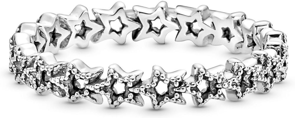 Pandora Band aus Asymmetrischen Sternen Ring 190029C00 Anello donna Pandora Band aus Asymmetrischen Sternen Ring 190029C00 Anello donna