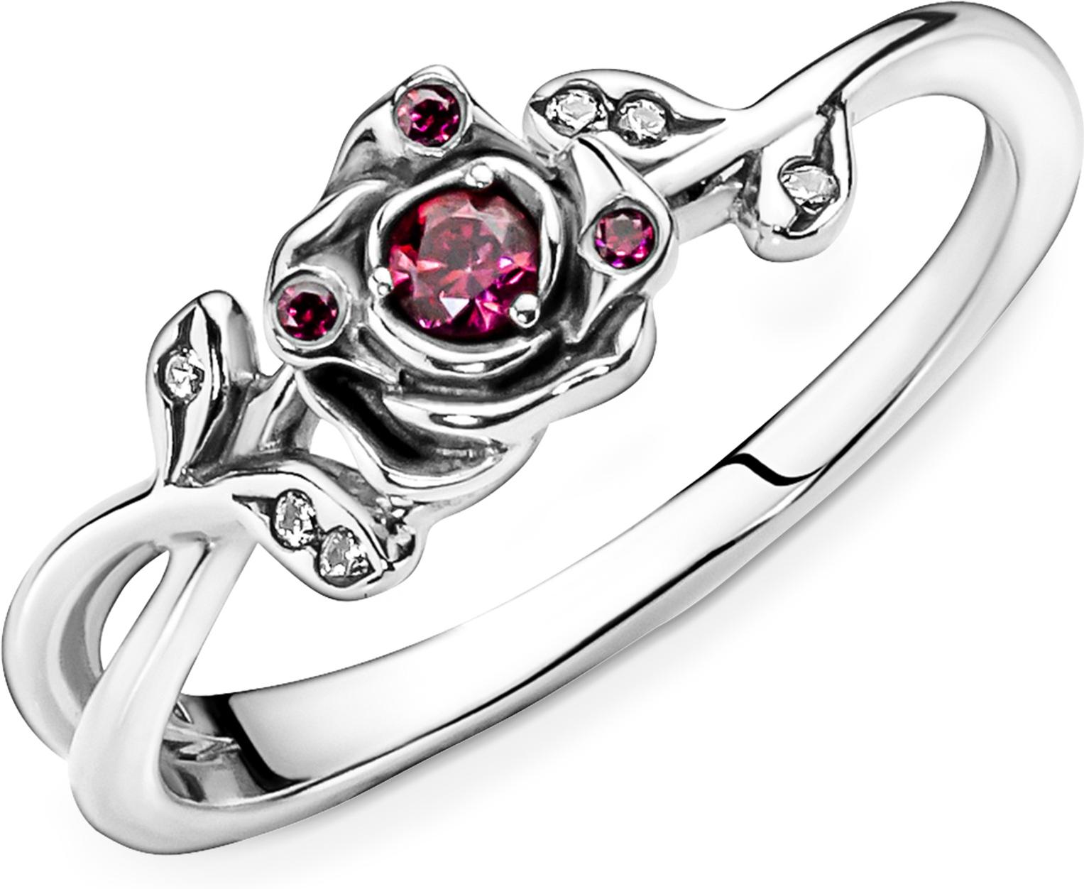 Pandora Disney Die Schöne und das Biest Rose Ring 190017C01 Anillo para mujeres