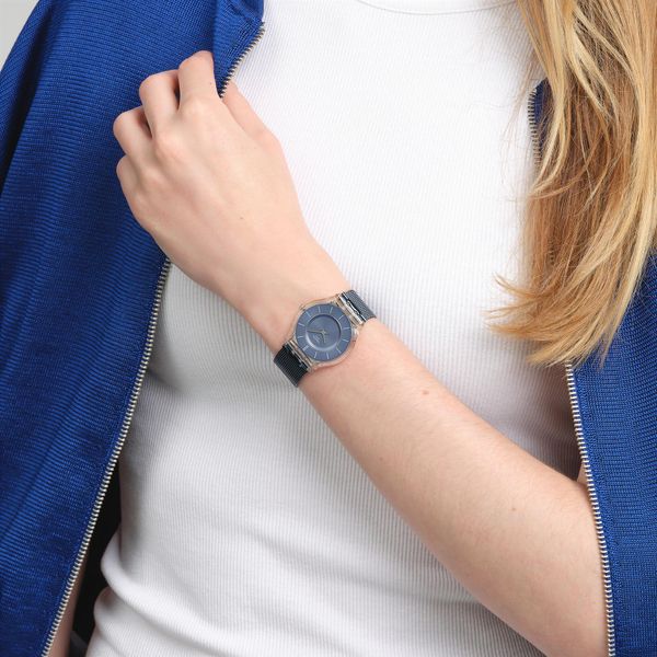 Swatch COOL SKIES SS08K120M Damenarmbanduhr