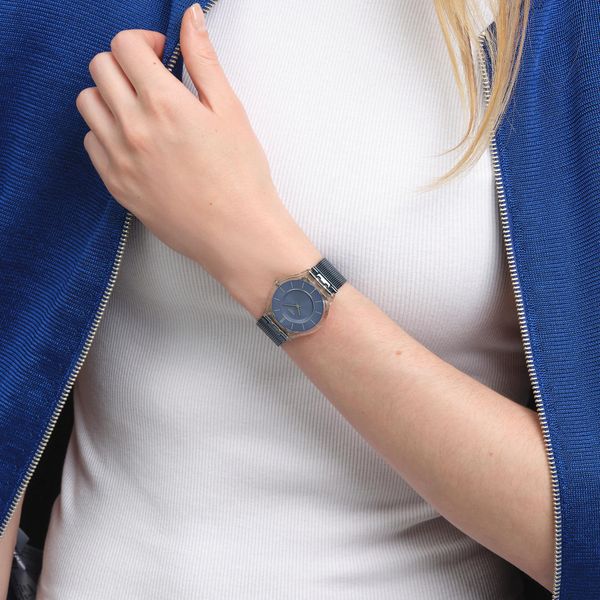 Swatch COOL SKIES SS08K120M Damenarmbanduhr