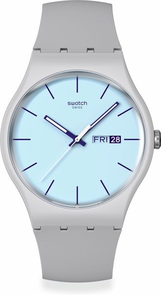Swatch BLUEBERRY SKY SO29M702 Unisex horloge Swatch BLUEBERRY SKY SO29M702 Unisex horloge