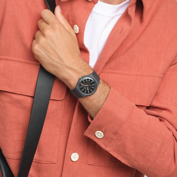 Swatch COBLESTONE STREET SO29A101 Unisex horloge Swatch COBLESTONE STREET SO29A101 Unisex horloge