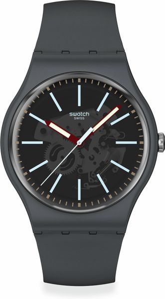 Swatch COBLESTONE STREET SO29A101 Unisex horloge Swatch COBLESTONE STREET SO29A101 Unisex horloge