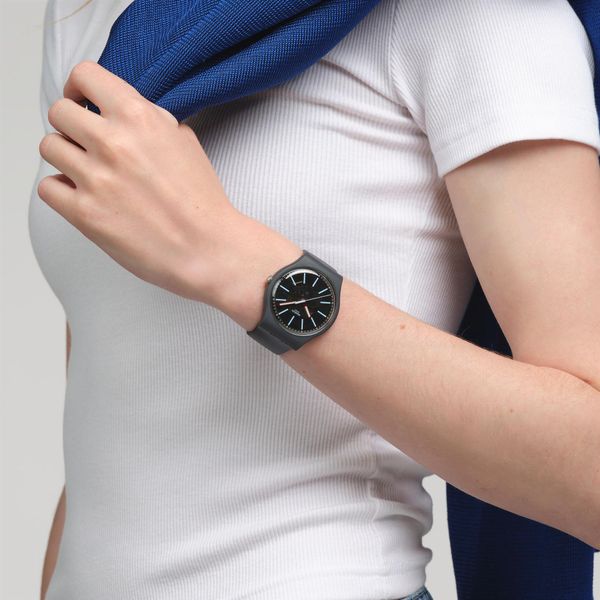Swatch COBLESTONE STREET SO29A101 Unisex horloge Swatch COBLESTONE STREET SO29A101 Unisex horloge