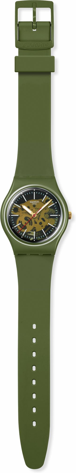 Swatch THRU THE GREENERY SO28G110 Orologio unisex