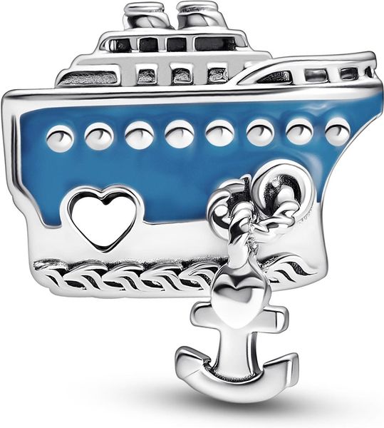 Pandora Ankerndes Kreuzfahrtschiff Charm 792198C01 Pendentif Pandora Ankerndes Kreuzfahrtschiff Charm 792198C01 Pendentif