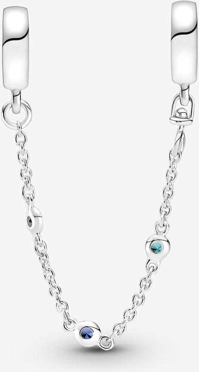 Pandora Drei Blaue Steine Komfortkette 791688C01-05 Pendentif