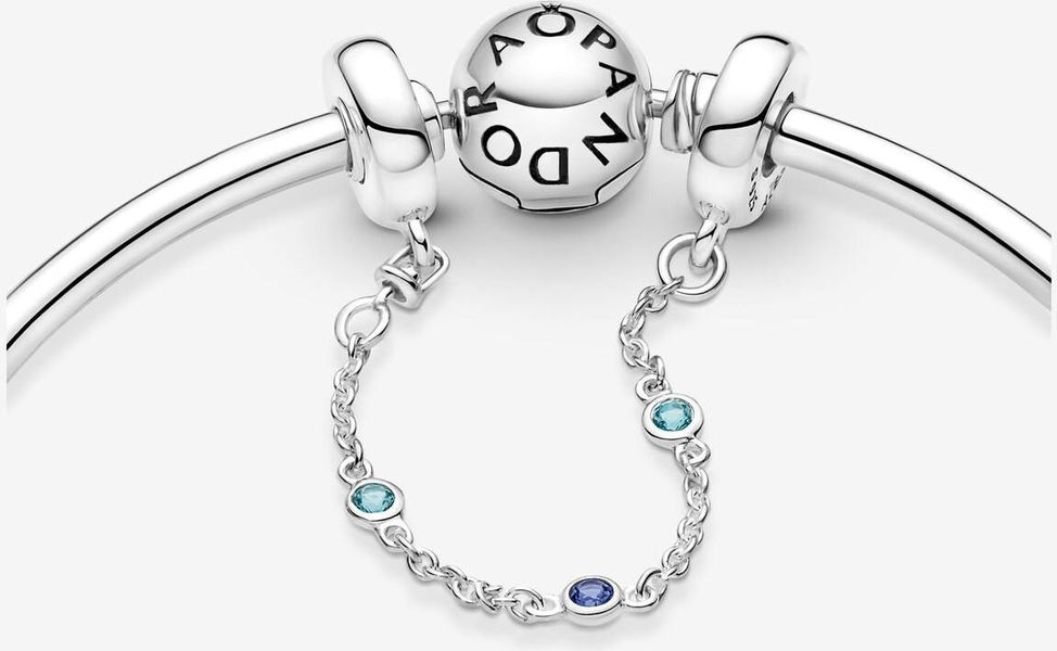 Pandora Drei Blaue Steine Komfortkette 791688C01-05 Anhänger Pandora Drei Blaue Steine Komfortkette 791688C01-05 Anhänger