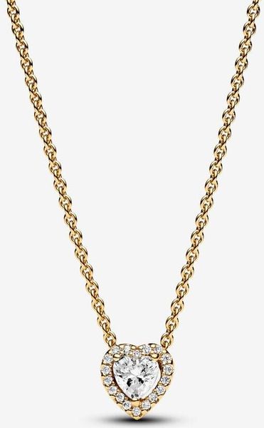 Pandora Funkelndes Herz Collier-Halskette 368425C01-45 Damenhalskette