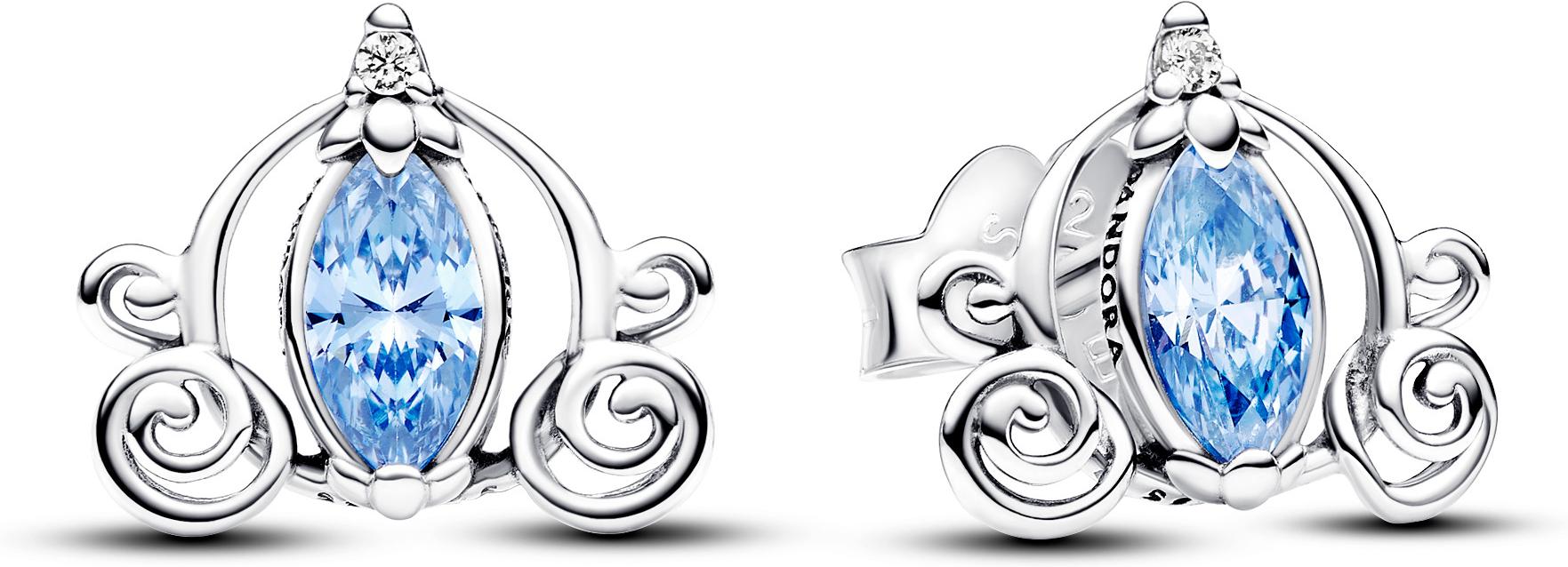 Pandora Disney Cinderellas Kutsche Ohrringe 293060C01 Pendientes