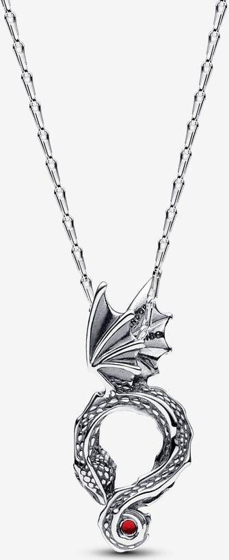 Pandora Game of Thrones Drache Anhänger-Halskette 392967C01-45 womans necklace