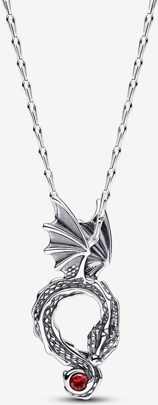 Pandora Game of Thrones Drache Anhänger-Halskette 392967C01-45 womans necklace