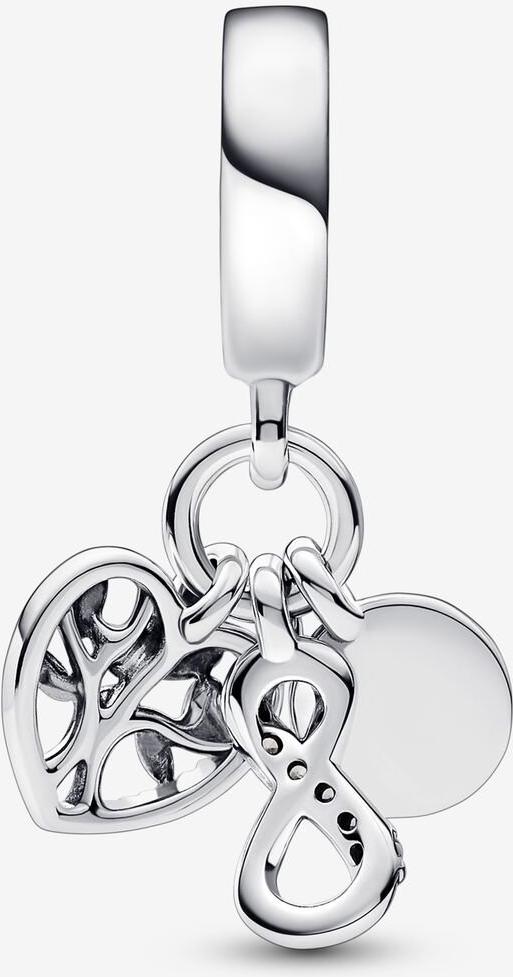 Pandora Family Infinity Triple Charm-Anhänger 792201C01 Hanger