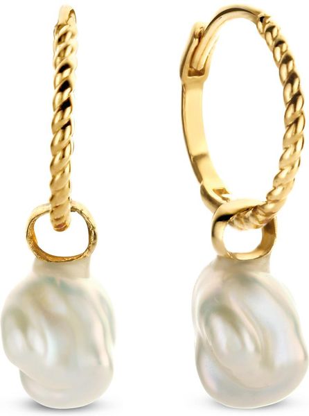 Jackie Gold Jackie JKE21.153 Dames Oorringen Goud - 18mm JKE21.153 Ohrringe Jackie Gold Jackie JKE21.153 Dames Oorringen Goud - 18mm JKE21.153 Ohrringe