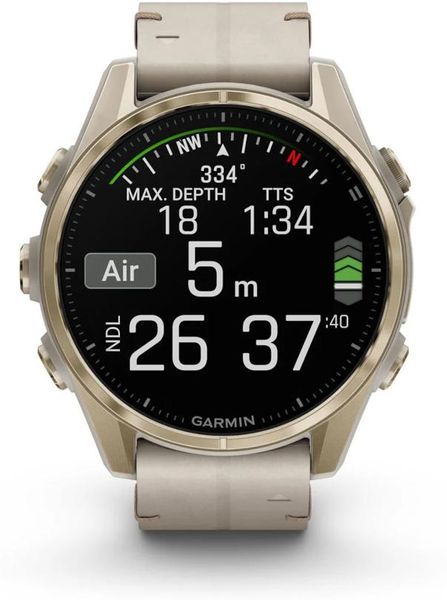 Garmin fēnix® 8 - 43 mm AMOLED Sapphire 010-02903-40 Smartwatch Garmin fēnix® 8 - 43 mm AMOLED Sapphire 010-02903-40 Smartwatch