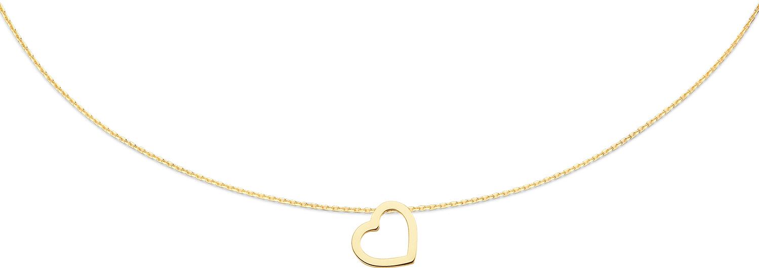 Jackie Gold Swinging?Heart?Necklace JKN23.357 womans necklace