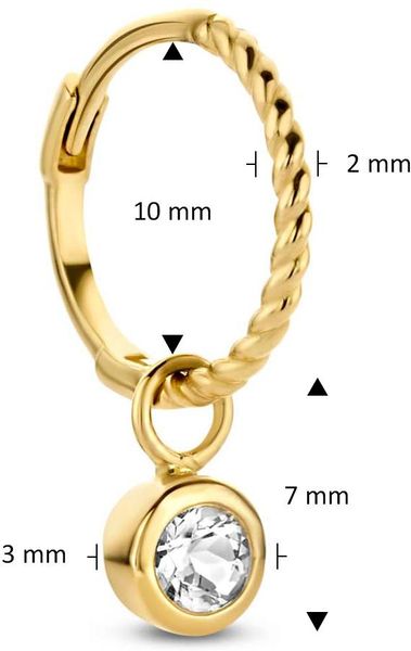 Jackie Gold JKS21.005 Ohrringe