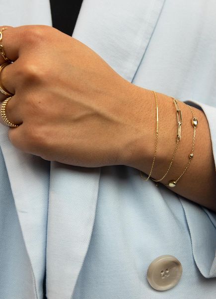 Jackie Gold Jackie JKB22.202 Dames Armband Goud - 18cm JKB22.202 Dames armband Jackie Gold Jackie JKB22.202 Dames Armband Goud - 18cm JKB22.202 Dames armband