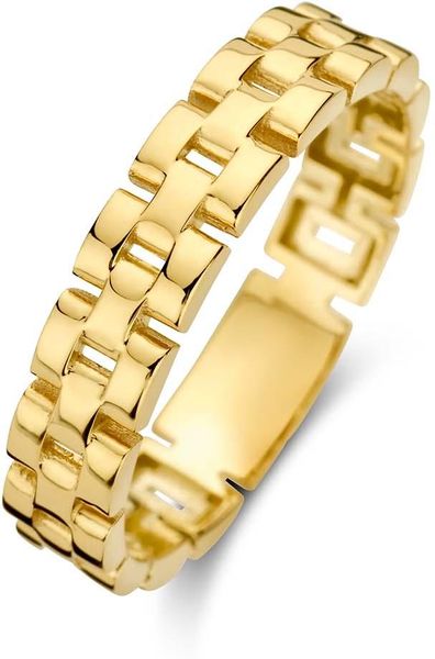 Jackie Gold Jackie JKR23.311 Dames Ring Goud - 4mm JKR23.311 Bague pour femmes