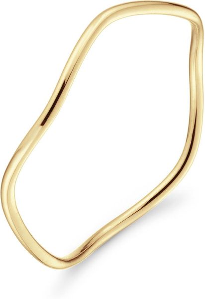 Jackie Gold Wavy Ring JKR24.404 Anillo para mujeres Jackie Gold Wavy Ring JKR24.404 Anillo para mujeres
