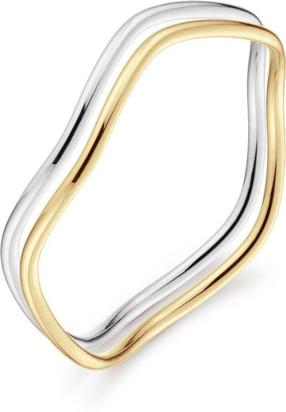 Jackie Gold Wavy Ring JKR24.404 Anillo para mujeres Jackie Gold Wavy Ring JKR24.404 Anillo para mujeres