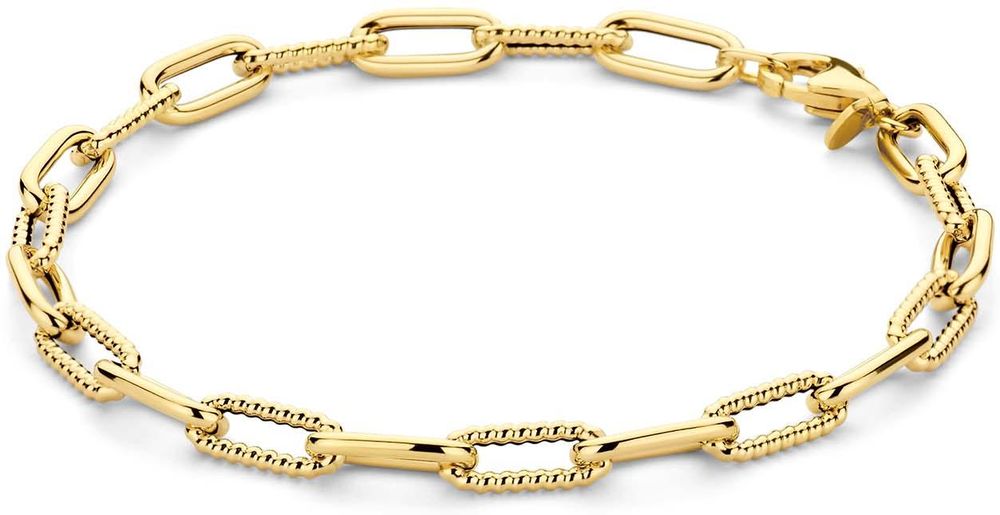 Jackie Gold Jackie JKB23.304 Dames Armband Goud - 18cm JKB23.304 Bracelet pour femmes Jackie Gold Jackie JKB23.304 Dames Armband Goud - 18cm JKB23.304 Bracelet pour femmes