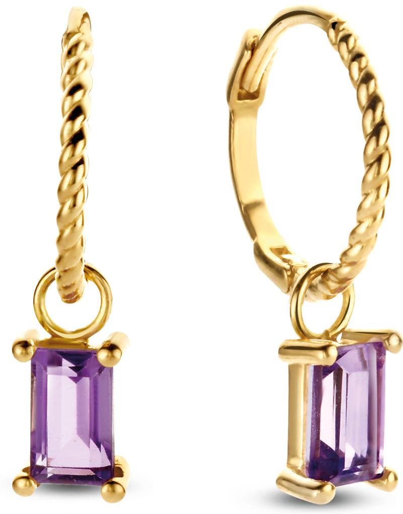 Jackie Gold Jackie JKE22.156 Dames Oorringen JKE22.156 Earrings