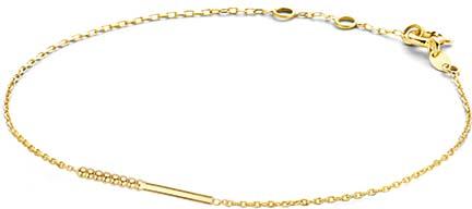 Jackie Gold Jackie JKB22.252 Dames Armband Goud - 18cm JKB22.252 Womens' bracelet