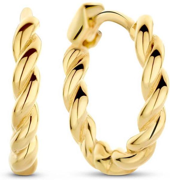 Jackie Gold Jackie JKE23.308 Dames Oorringen Goud - 13mm JKE23.308 Ohrringe