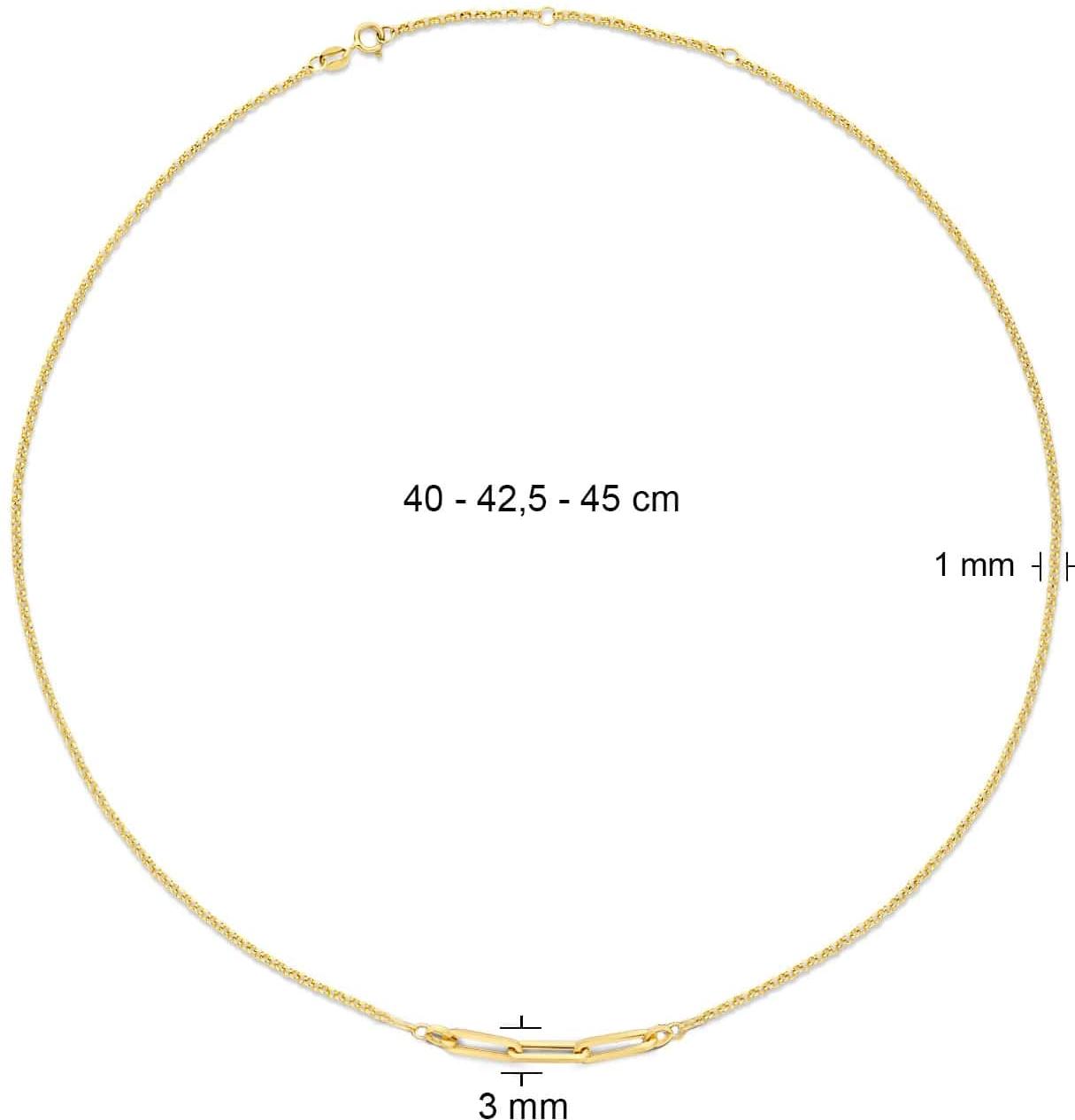 Jackie Gold STUKS JKN22.202 Damenhalskette