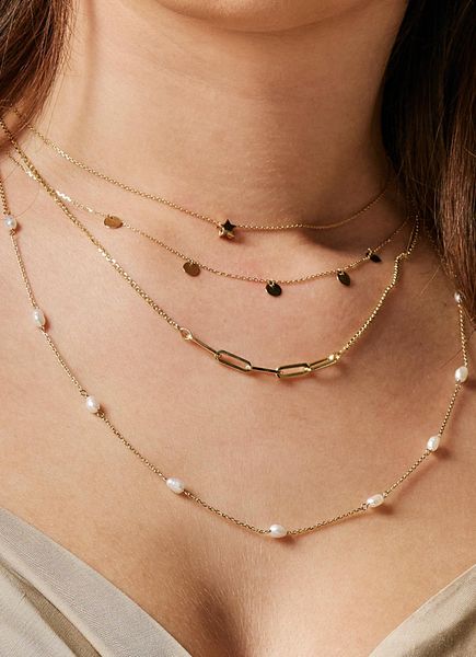 Jackie Gold JKN20.050 Halsketting voor dames Jackie Gold JKN20.050 Halsketting voor dames