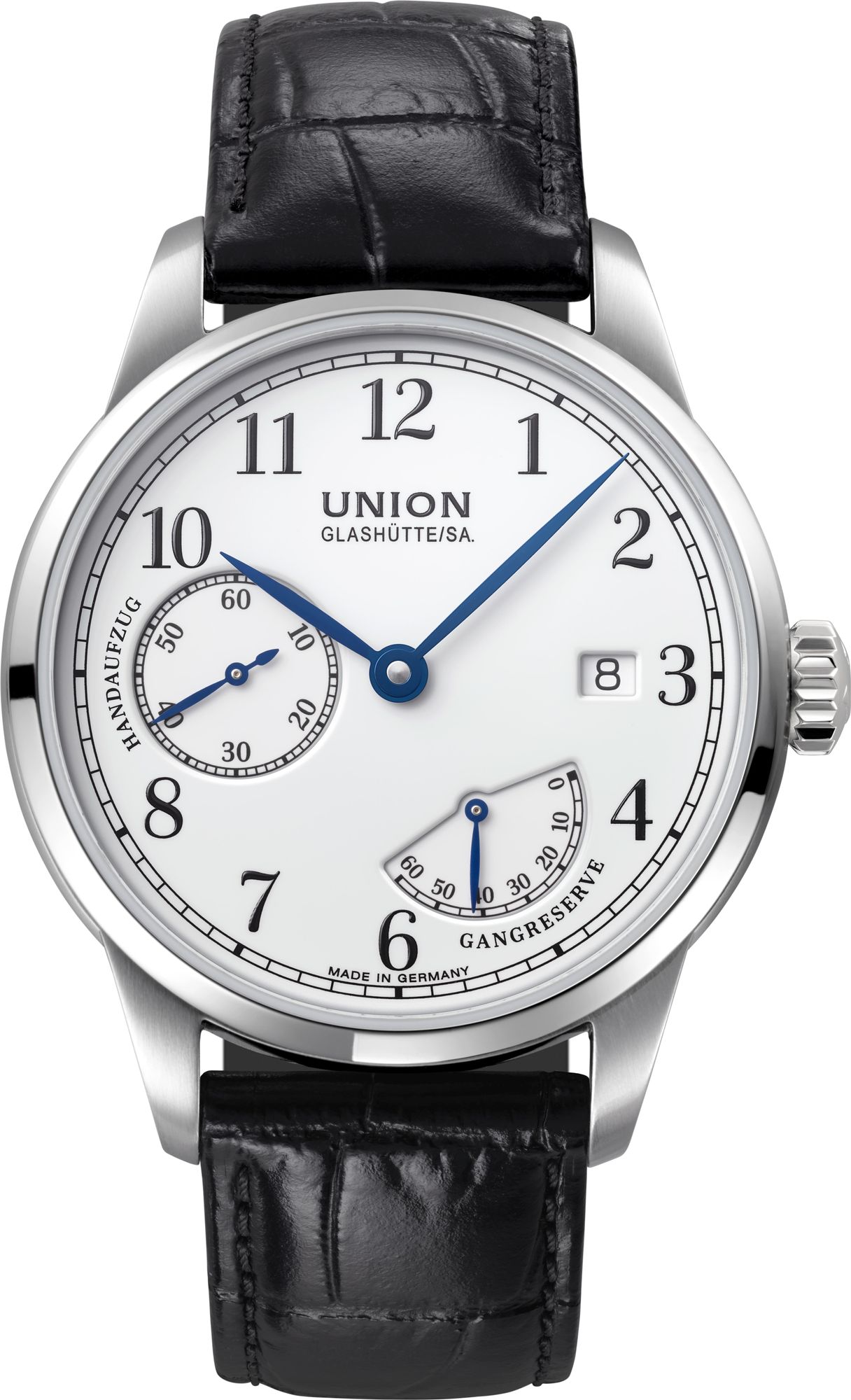 Union Glashütte 1893 Handaufzug - Gangreserve D007.456.16.017.00 Automatisch horloge voor heren