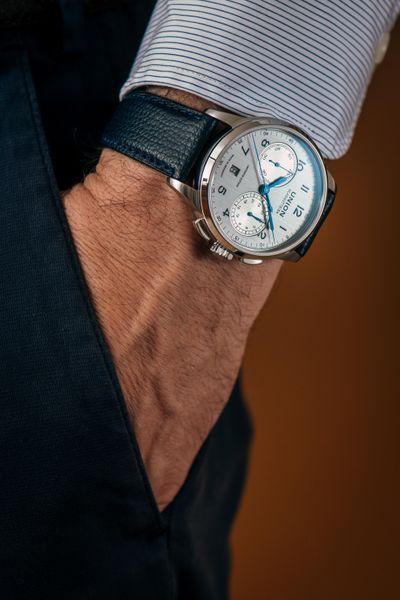 Union Glashütte 1893 Handaufzug Chronograph D007.459.16.032.09 Herren Automatikchronograph Streng Limitierte Auflage Union Glashütte 1893 Handaufzug Chronograph D007.459.16.032.09 Herren Automatikchronograph Streng Limitierte Auflage