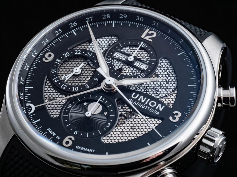 Union Glashütte Belisar Chronograph Mondphase D009.425.17.057.00 Herren Automatikchronograph Union Glashütte Belisar Chronograph Mondphase D009.425.17.057.00 Herren Automatikchronograph