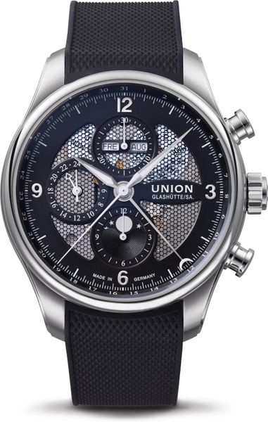 Union Glashütte Belisar Chronograph Mondphase D009.425.17.057.00 Herren Automatikchronograph Union Glashütte Belisar Chronograph Mondphase D009.425.17.057.00 Herren Automatikchronograph
