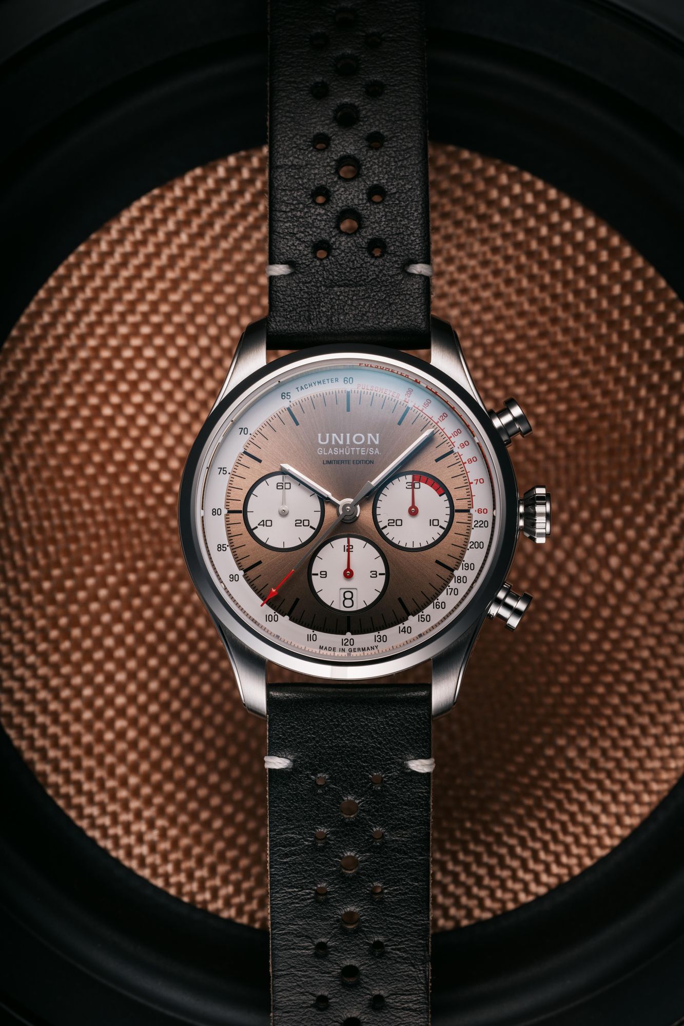 Union Glashütte Belisar Chronograph D009.427.16.290.09 Automatische herenchronograaf