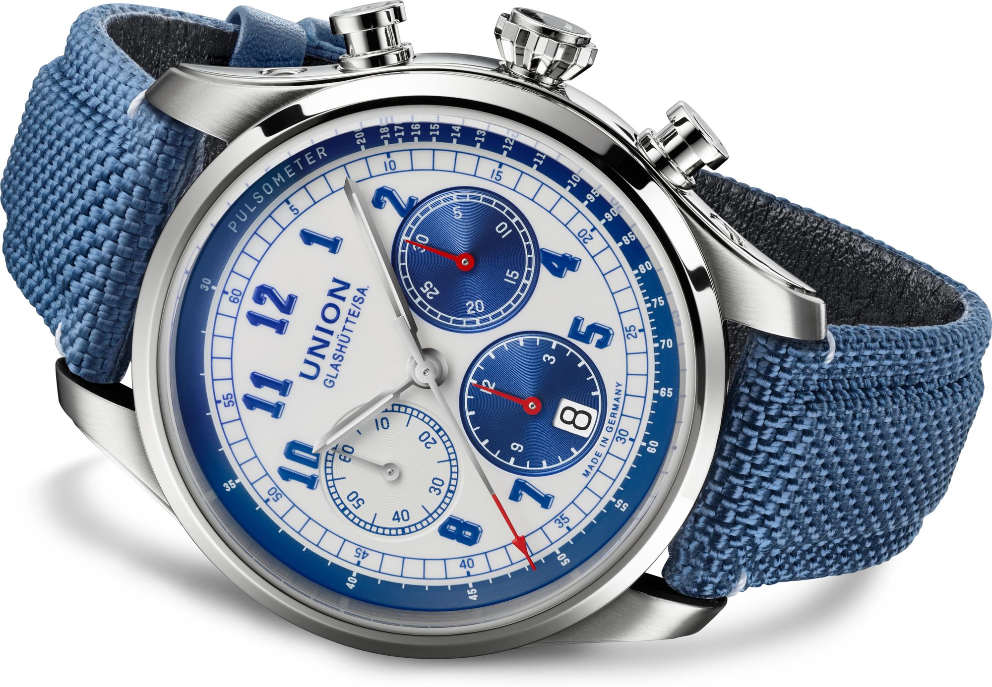 Union Glashütte Belisar Chronograph D009.427.18.012.00 Herren Automatikchronograph