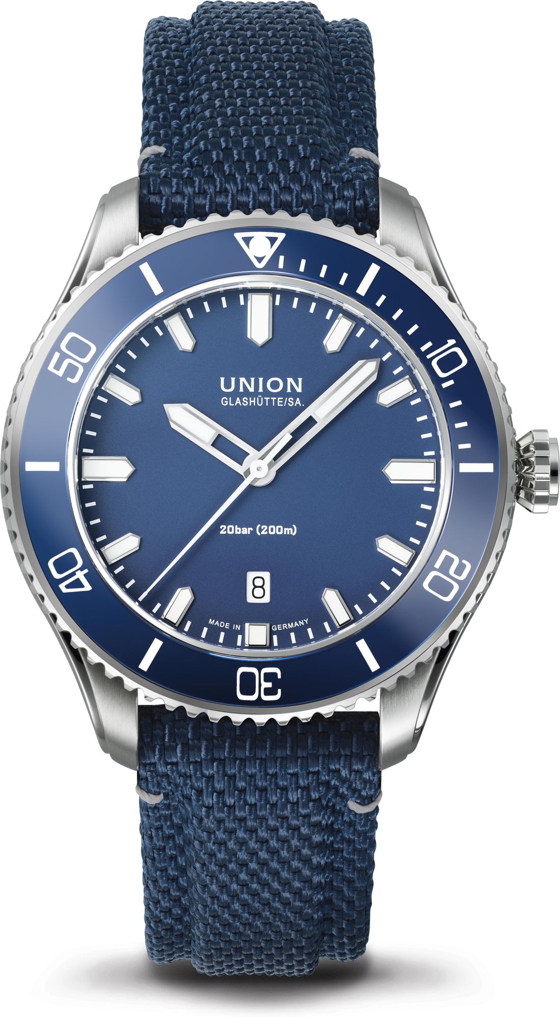 Union Glashütte Belisar Sport Datum D009.907.11.047.00 Automatic Mens Watch With spare bracelet