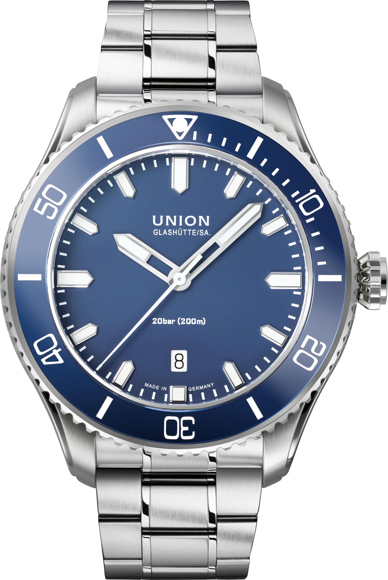 Union Glashütte Belisar Sport Datum D009.907.11.047.00 Automatic Mens Watch With spare bracelet