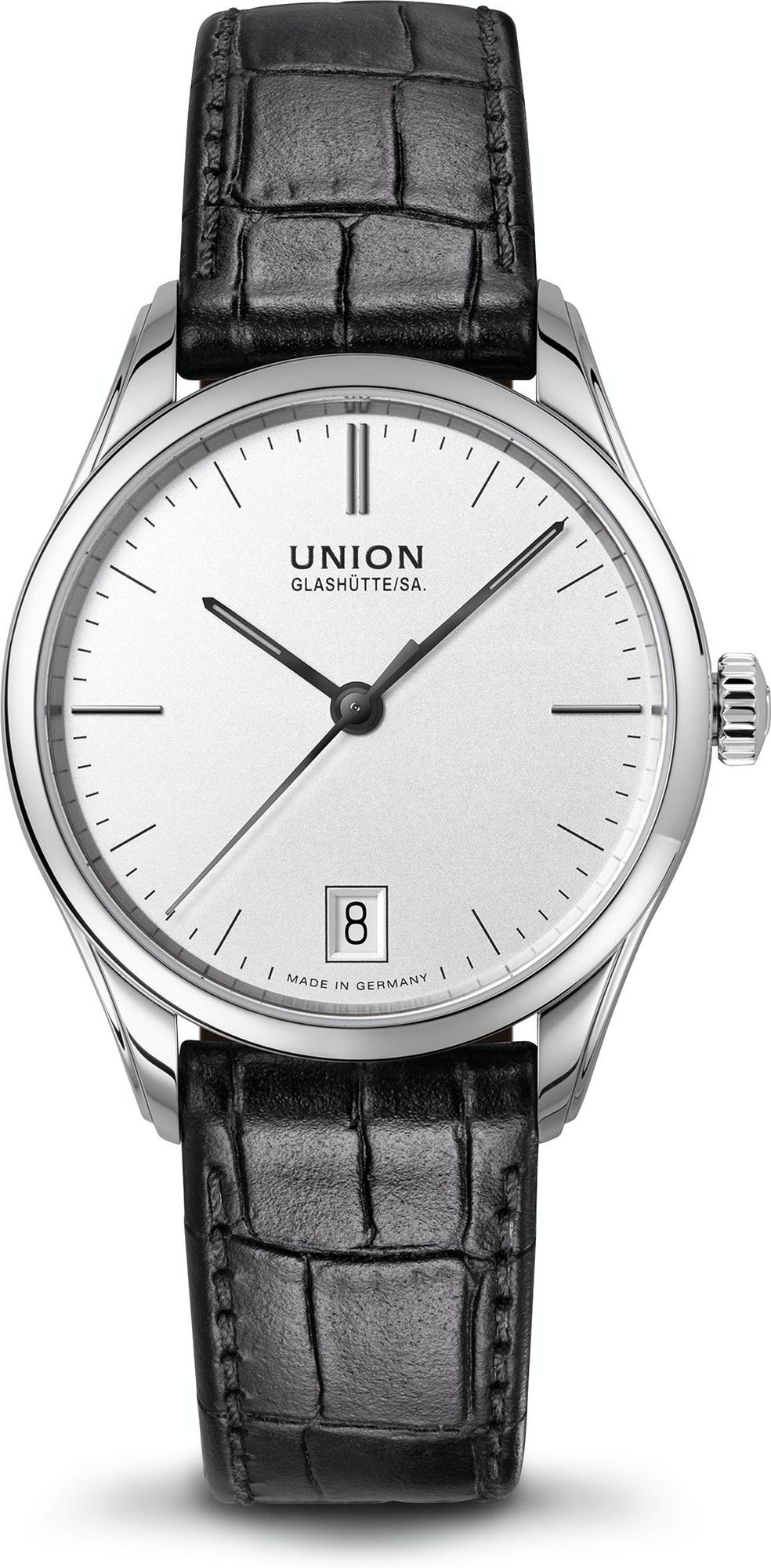 Union Glashütte Viro Datum 34 mm D011.207.16.031.00 Damen Automatikuhr