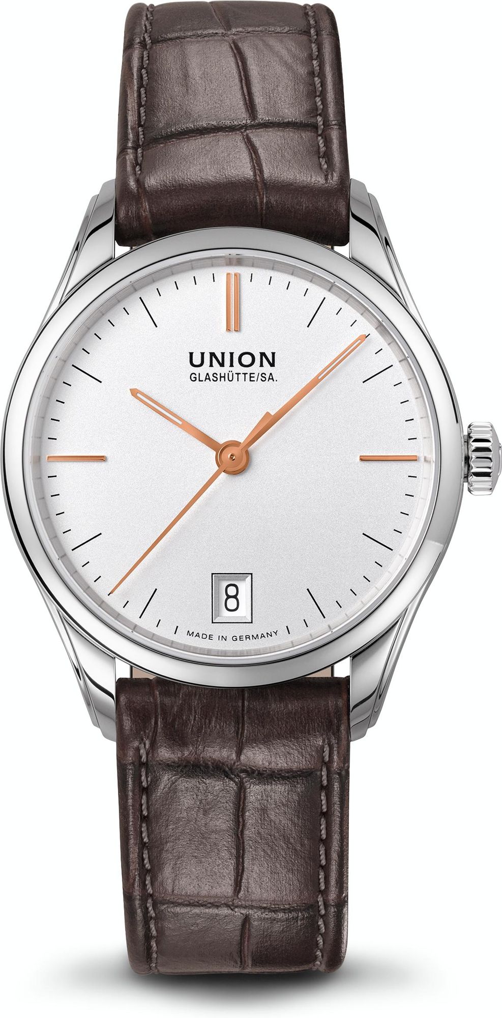 Union Glashütte Viro Datum 34 mm D011.207.16.031.01 Automatic Watch for women