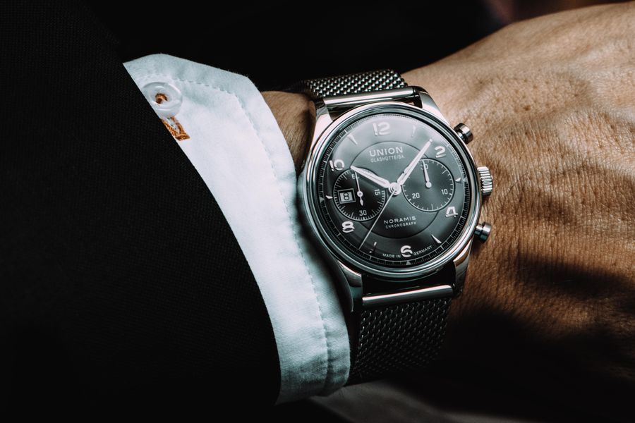 Union Glashütte Noramis Chronograph D012.427.11.057.00 Herren Automatikchronograph Union Glashütte Noramis Chronograph D012.427.11.057.00 Herren Automatikchronograph