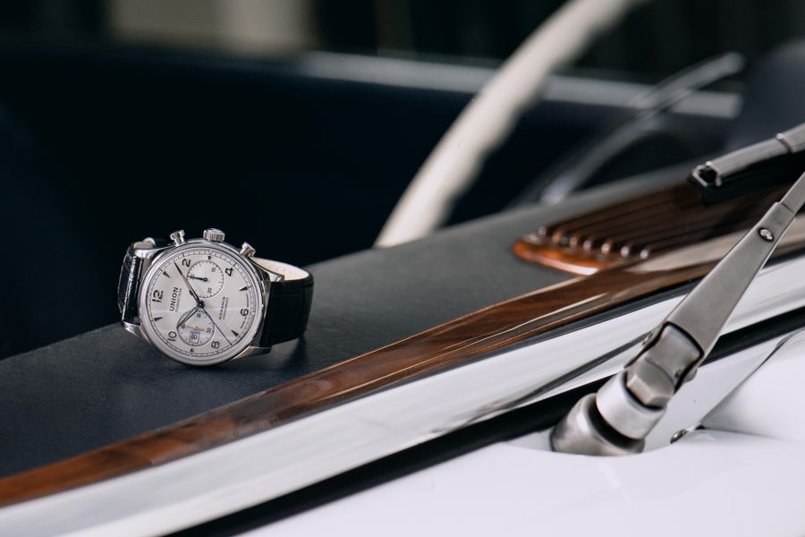 Union Glashütte Noramis Chronograph D012.427.16.017.00 Herren Automatikchronograph Union Glashütte Noramis Chronograph D012.427.16.017.00 Herren Automatikchronograph
