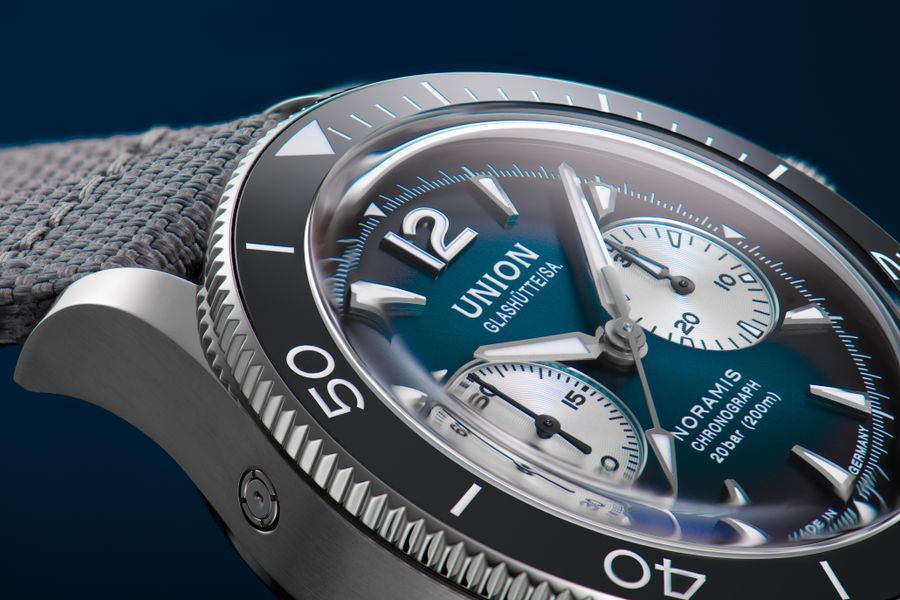 Union Glashütte Noramis Sport Chronograph D012.927.18.097.00 Herren Automatikchronograph Taucheruhr Union Glashütte Noramis Sport Chronograph D012.927.18.097.00 Herren Automatikchronograph Taucheruhr