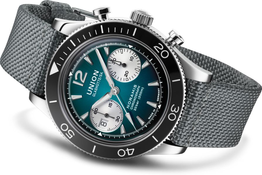 Union Glashütte Noramis Sport Chronograph D012.927.18.097.00 Herren Automatikchronograph Taucheruhr Union Glashütte Noramis Sport Chronograph D012.927.18.097.00 Herren Automatikchronograph Taucheruhr